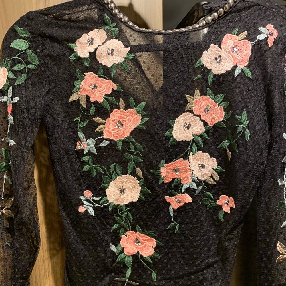 Topshop lace top